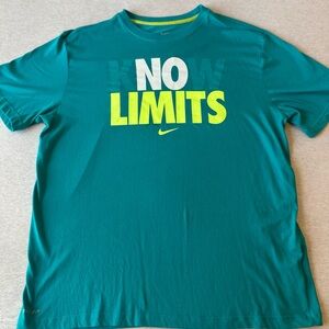Nike Teal Know Limits T-Shirt